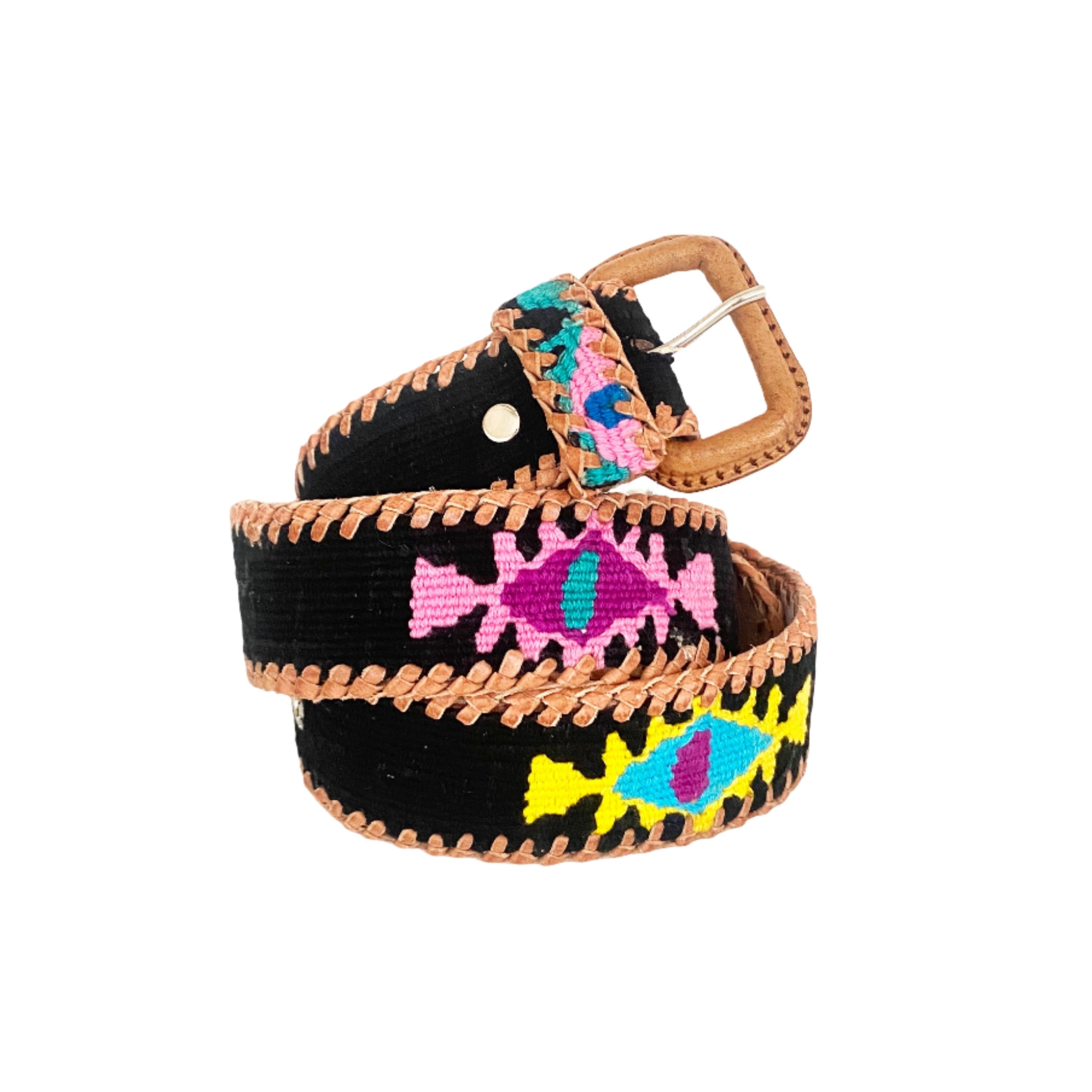 Rancho Belt - Black Multi – arloom